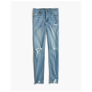 Madewell high rise distressed skinny jean. New with tag. Sz 31